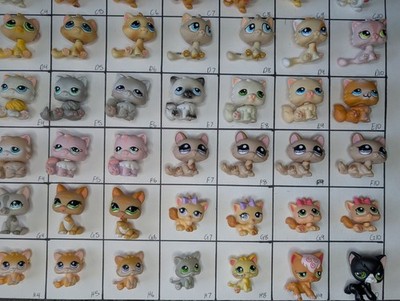 リトルペットショップ Littlestpetshop 猫 10 You Pick! LPS Littlest Pet Shop Cats (10) | eBay