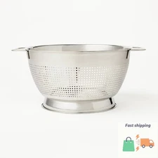 5qt Stainless Steel Colander - Figmint™ Color Silver