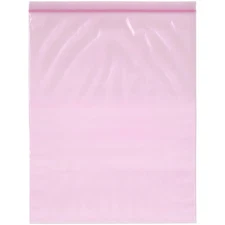 Plymor 12" x 15", 4 Mil Heavy Duty Anti-Static Zipper Reclosable Plastic Bags