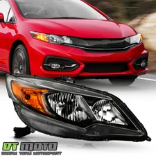 For 2014-2015 Honda Civic 2-Door Coupe Factory Headlight Headlamp Passenger Side
