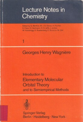 Introduction to Elementary Molecular Orbital Theory and to Semiempirical Methods