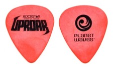 Rockstar Uproar Festival Orange Guitar Pick - 2010 Tour