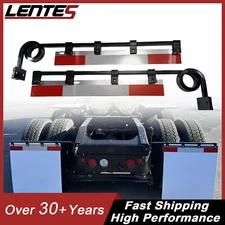 Universal Semi Truck Fender Spring Hanger - 2 Coil and Aluminum Reflector Kit