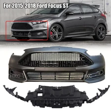 Front Bumper Cover Set Complete For Ford FOCUS ST 2015 2016 2017 2018