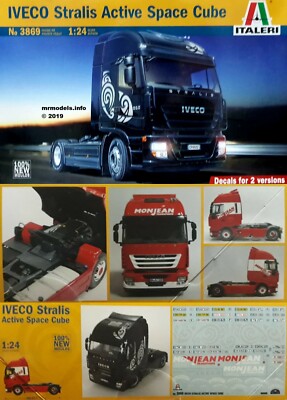 Italeri IVECO Stralis Active Space プラモデル ITALERI - Iveco Stralis Active Space