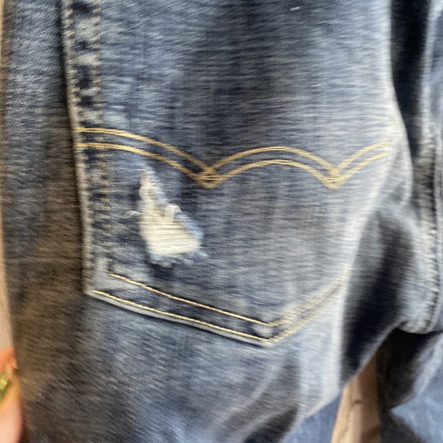 American Eagle Next Level Slim Stretch Distressed Jeans Size 34x32 - Picture 5 of 12