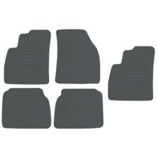 Veloursfußmatten für Hyundai Santa Fe I Bj. 2000 – 2006 Automatten GRAU PREM 4+1