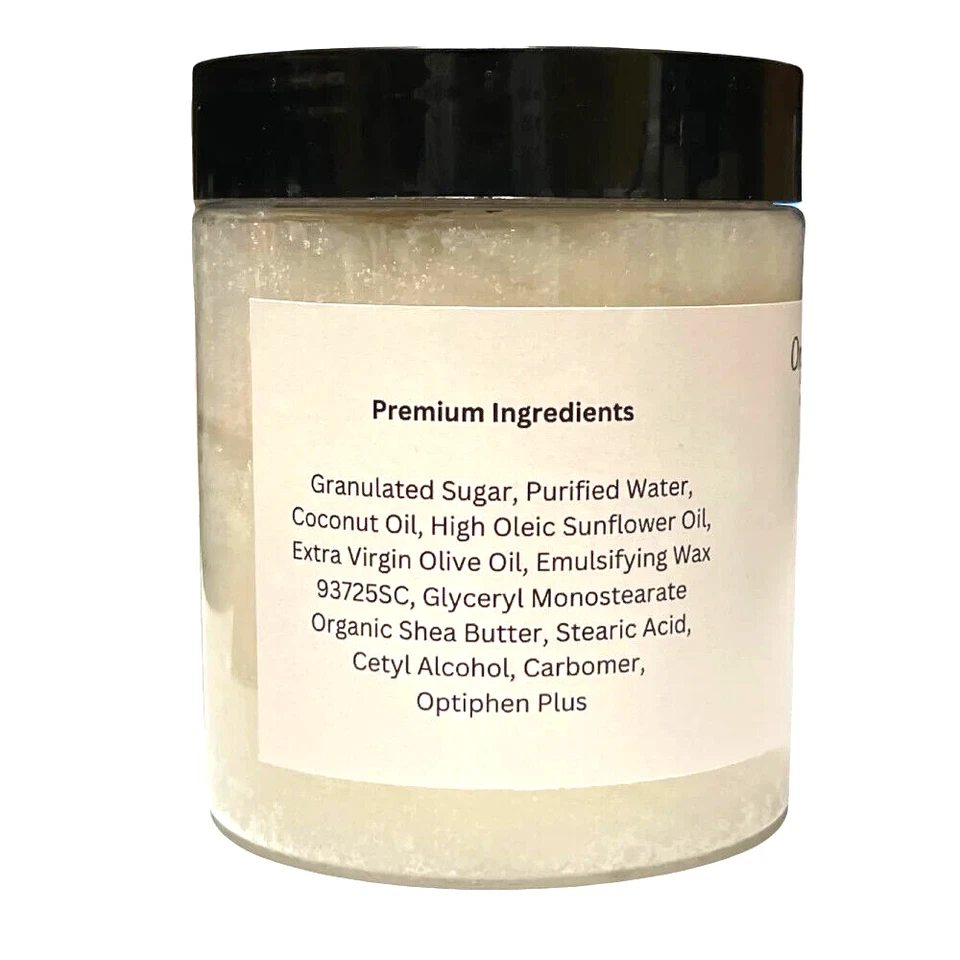 Sugar Body Scrub Handmade w/Organic Shea Butter! - YOU CHOOSE SCENT - Image 4 of 4