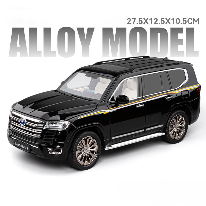 1/18 Toyota Land Cruiser LC300 ZX Alloy Car Model Diecast