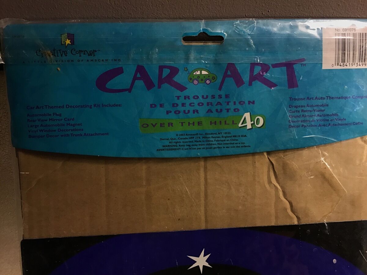 England Car Decorating Kit England Car Decorating Kit