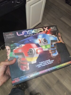 Laser X Evolution Blaster 2-Player Laser Tag Set Range, Sound 