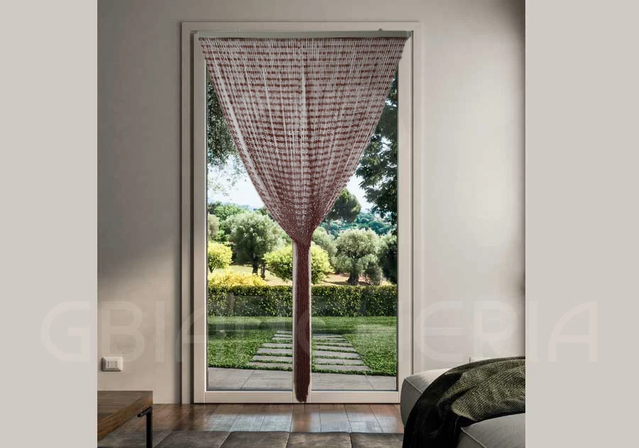 Cortinas Porta esterna | Materiale plastico PVC e barra in