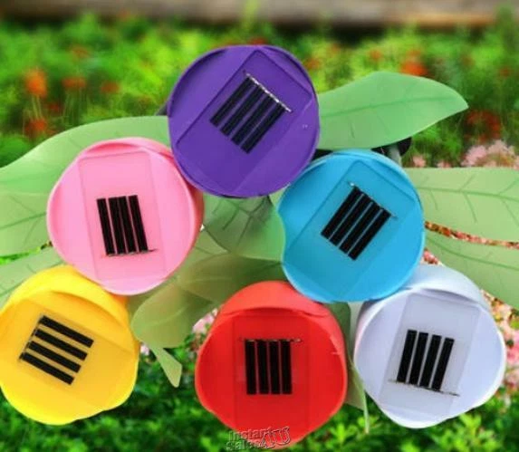Kocaso-6 Piezas Tulipán Aparición Luces Solares Ahorro de Energía, Ecológicas Foto 4 de 4