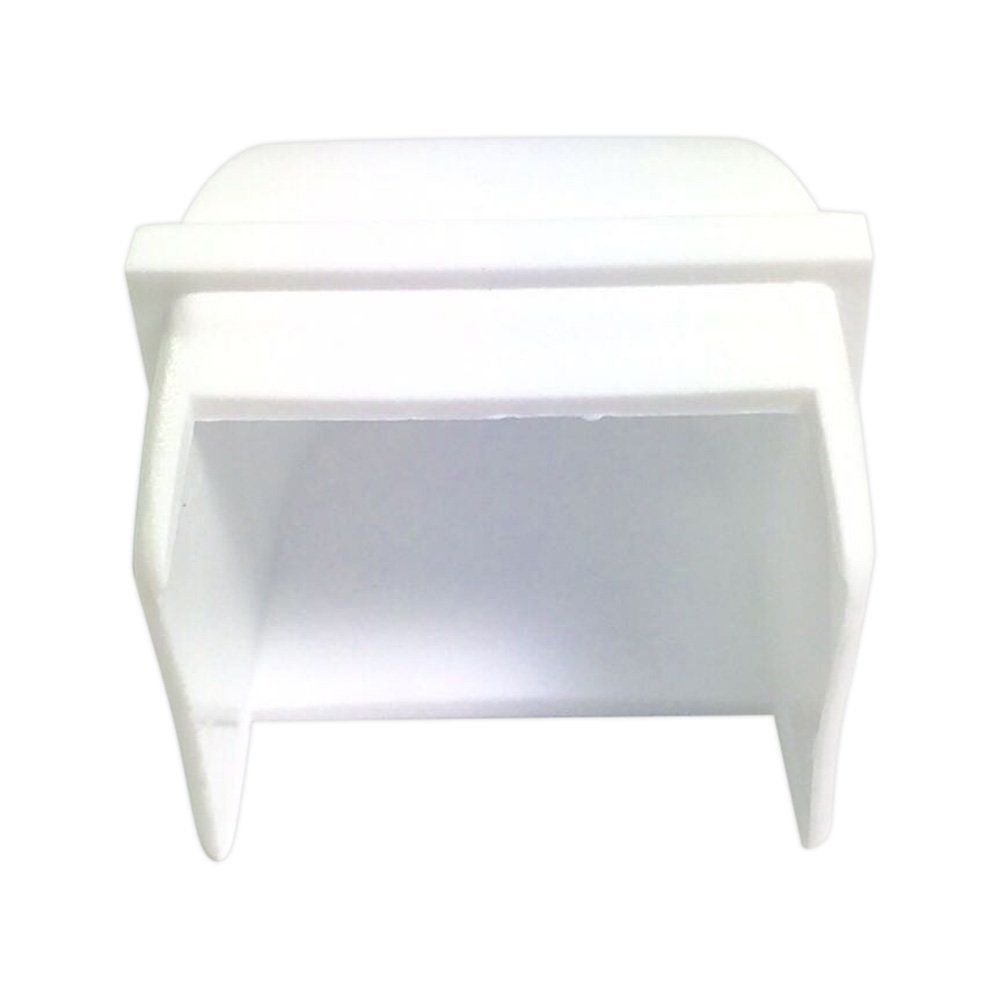 Above Ground Pool Fence Post Caps Package of 12 Pieces White 1.5 Inch