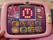 Vtech Light-Up Baby Touch Tablet Educational Play Toy - Pink