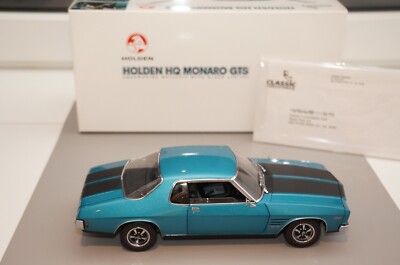 1:18 Holden Monaro HQ GTS Coupé Aquamarine 1974 Classic Carlectables lim 1050pc!