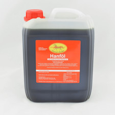 Hanf&ouml;l 5 L -F&uuml;r Pferde & Hunde - Omega 3 und 6 Fetts&auml;uren  Barf&ouml;l  Hanfsamen&ouml;l