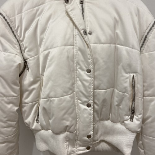 I.AM.GIA white hooded puffer jacket | eBay