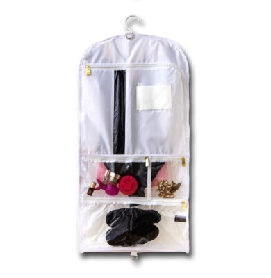 35'' Costume Garment Bag With 3 Zipper Pockets for Suits Dress Cover Travel & ...