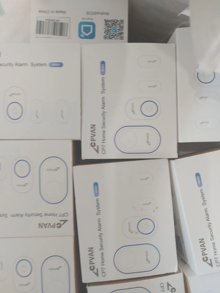 JOBLOT CPVAN CP7 HOME SECURITY ALARM SYSTEM DOOR/WINDOW SENSOR ANDROID/IOS WIFI - Image 2 of 4