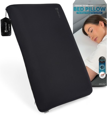 SNUGL Kühlendes Memory Foam Bettkissen bei Nacken- und Schulterschmerzen - 3 Größen