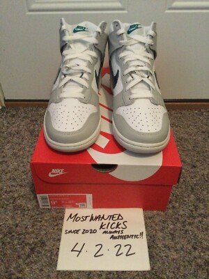 Size 8.5 - Nike Dunk High FLS W - DR7855-100 | eBay Nike Dunk High WMNS FLS “Summit White Grey Fog” 2023 display picture 1
