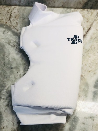 Adams Trace 41000LF Knee-Guard LF White-Size Large The Classic Short Knee Guard - Picture 3 of 9