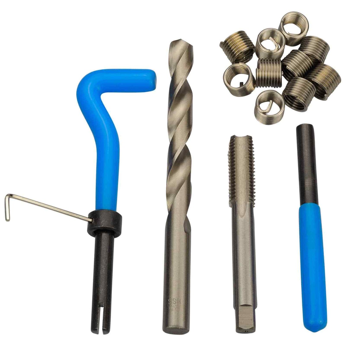 Kit Riparazione Filetti Haskyy 131 Pezzi - Inserti M5-M12, Con Custodia - Foto 7