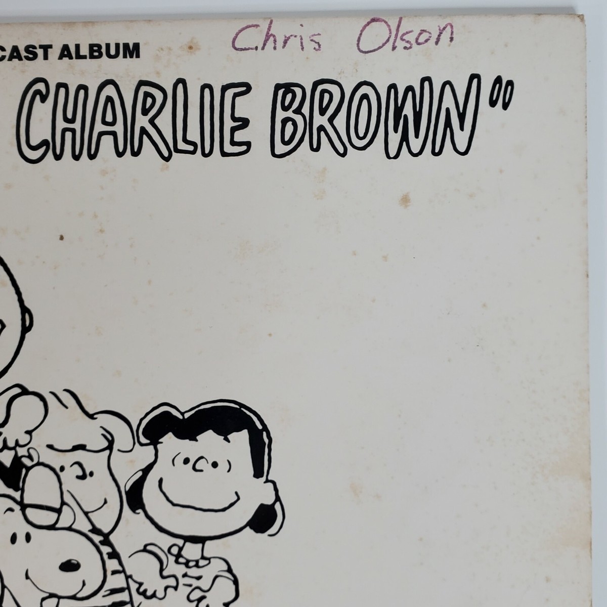 USオリジナル YOU ARE GOOD MAN, CHARLIE BROWN You're A Good Man Charlie Brown LP Record Album 33 RPM