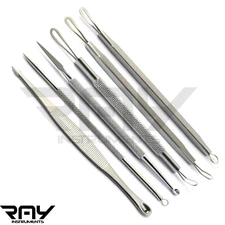 Blackhead Remover Extracting Tools & Whitehead Acne Blemish Pimple Spot Cleaners