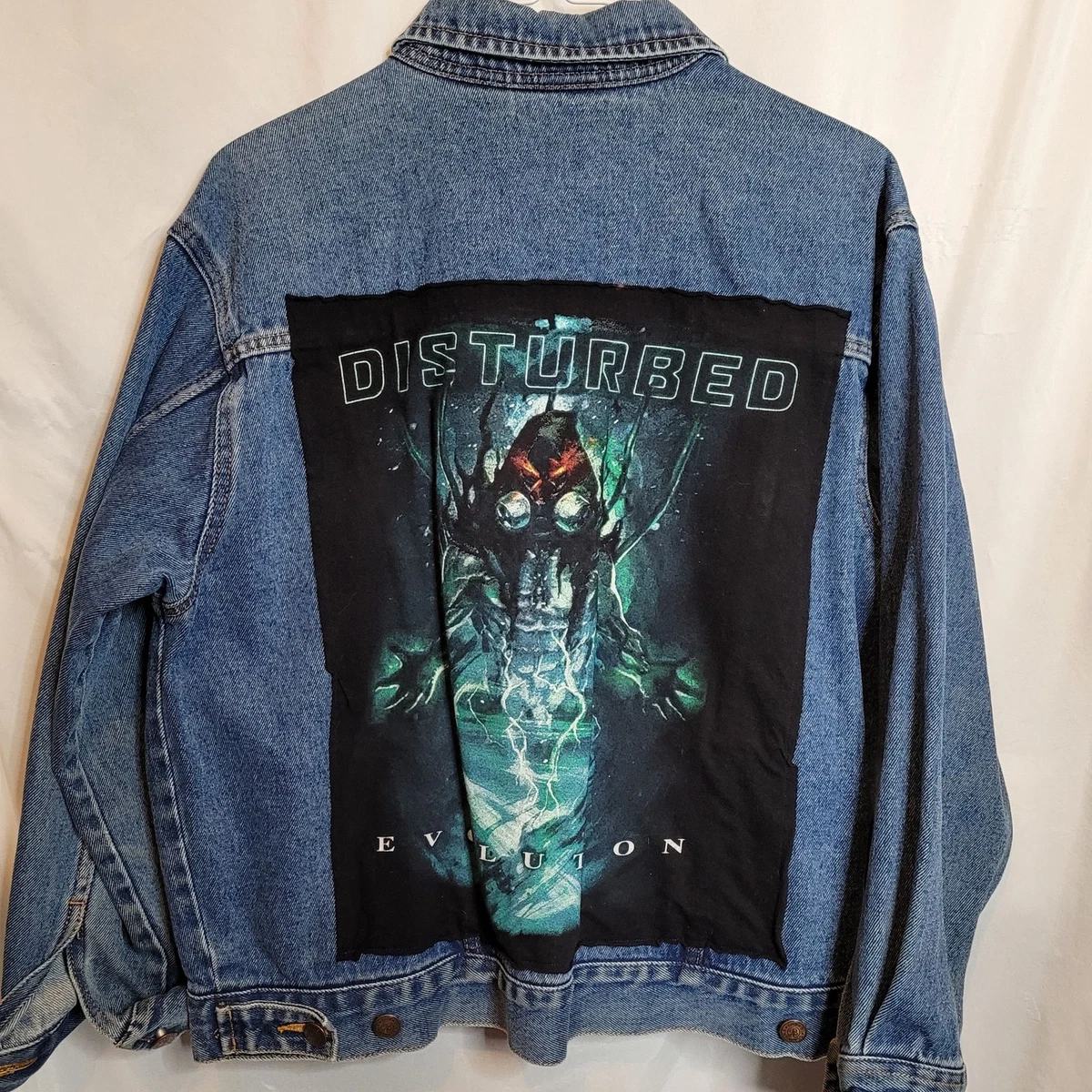 Band Patch Denim Jacket 