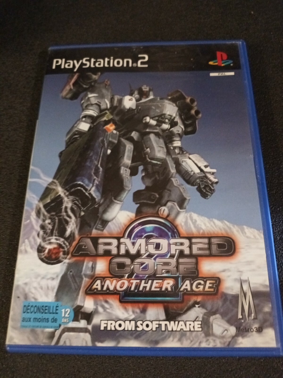 PS2 Playstation 2 PAL armored core another age from software