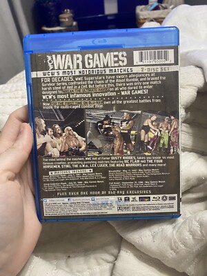 WAR GAMES WCW'S MOST NOTORIOUS MATCHES WCW wwe BLU-RAY wrestling