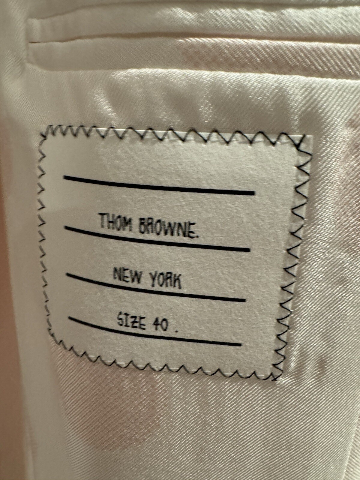 Thom Browne Women Double Breasted Cotton Trench Coat Sz 40IT (38US)NWT$1500 MSRP image 6