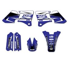 2000 2001 2002 YAMAHA YZ426F BLUE TEAM GRAPHICS STICKERS DECALS MX MOTOCROSS
