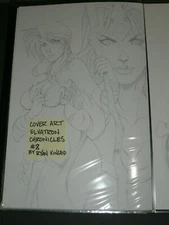 Original Art -  Cover Art to Elvatron Chronicles #8 by Ryan Kincaid