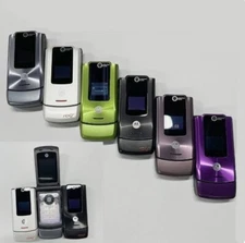 Motorola W510  GSM 850/900/1800/1900 Unlocked Flip Bluetooth 1.3MP Mobile Phone
