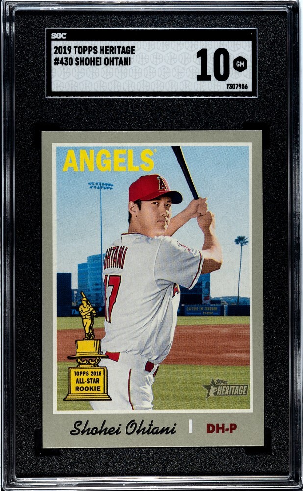 大谷翔平　2019 TOPPS HERITAGE SHOHEI OHTANI 2019 Topps Heritage Shohei Ohtani Rookie Of The Year Los