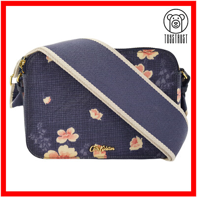 Cath Kidston Umhängetasche Schultertasche Raute Kamera Henley Bloom Floral CK16
