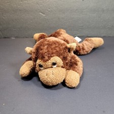 Russ Brown Monkey Plush MONGO Floopsie Resting Stuffed Animal Toy Decor