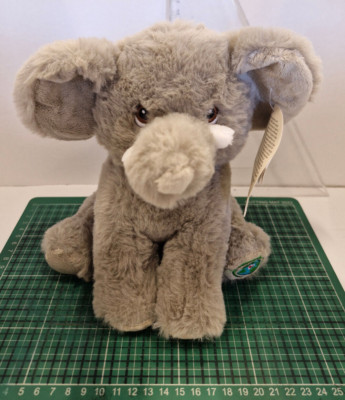 Hosh! Your Plant Eco Toys superweicher 8,5 Zoll Elefant Plüschtier NEU mit Etikett