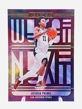2021-22 Panini NBAHOOPS Basketball Joshua Primo WE GOT NEXT base RC # 12