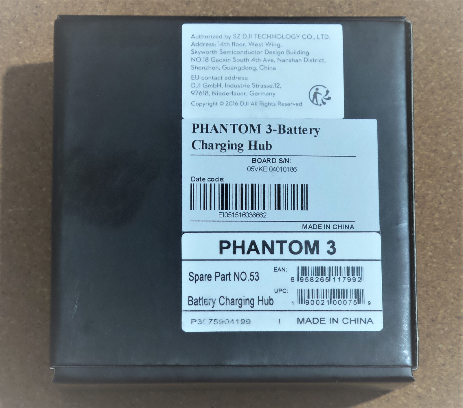 DJI Battery Charging Hub for Phantom 3 Quadcopter Part 53 Pro and Advanced
