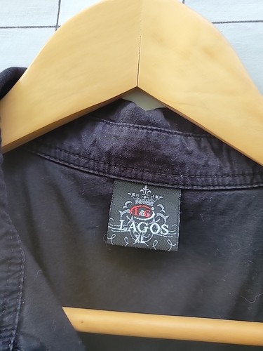 Herren L&G Lagos Pullover mit Kleid Shirt Stil Kragen schwarz Gr. XL - Bild 4 von 6