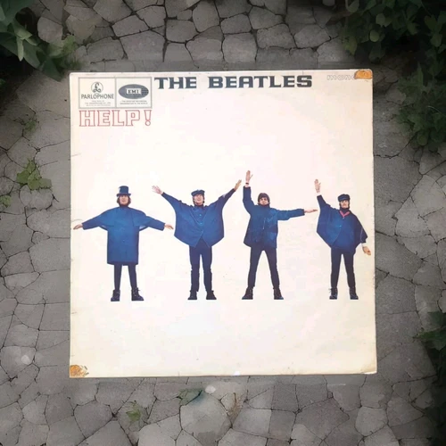 Rare Rock Pop LP The Beatles Help Mono Record PMC 1255 XEX 549-2 /550-2 H273