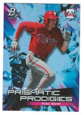 Alec Bohm 2019 Bowman Platinum Prismatic Prodigies #PPP13 Insert Card