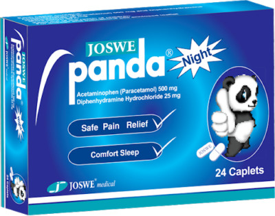 Panadol Night formulated for the night time relief of Colds / Flu muscular pain