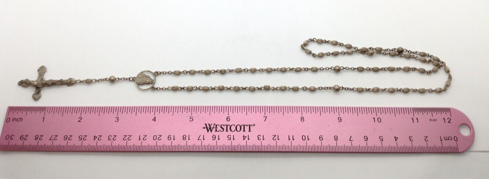 Sterling Silver Saint Anne De Beaupre Rosary AS IS eBay