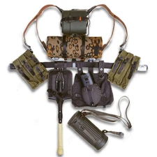 WW2 GERMAN ARMY ELITE SOLDIER EQUIPMENT 98K POUCH BAG FIELD GEAR PACKAGE SET
