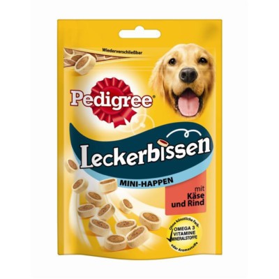 Pedigree Leckerbissen Mini-Happen Für Hunde - Großpackung Mit 6x 140g